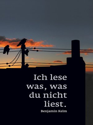 cover image of Ich lese was, was du nicht liest.